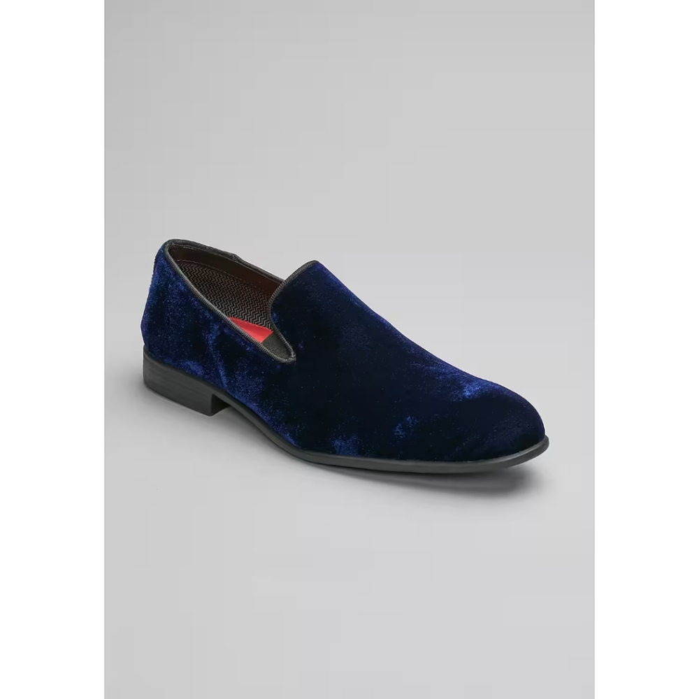 Belvedere Paolo Velvet Slip-On Formal Loafers